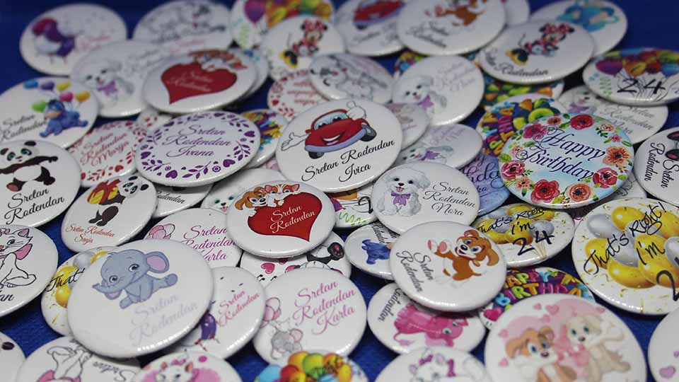 Personalizirani bedževi