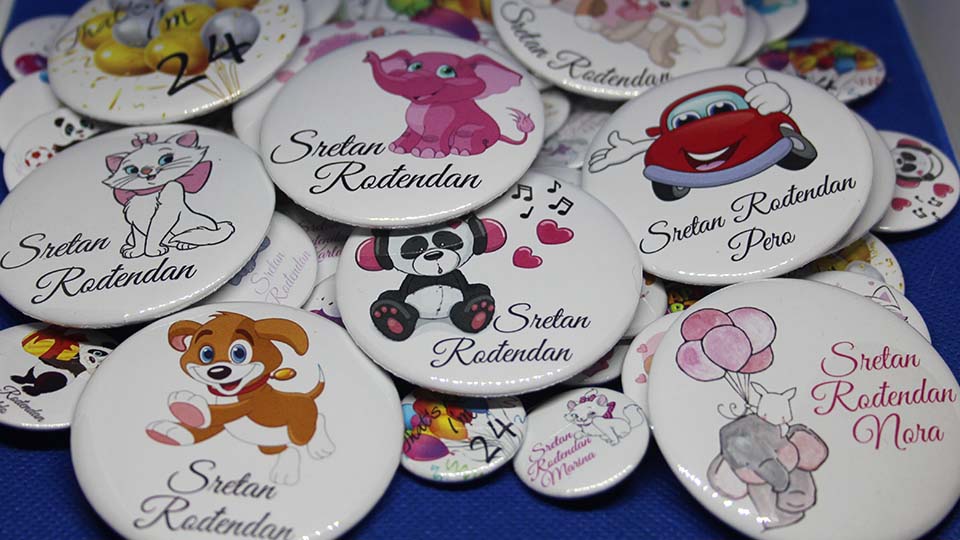 Veleprodaja bedževi Hrvatska